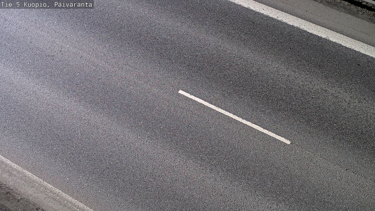 Weather Camera Image Väg 5 Kuopio, Päiväranta, Kuopio, Pohjois-Savo