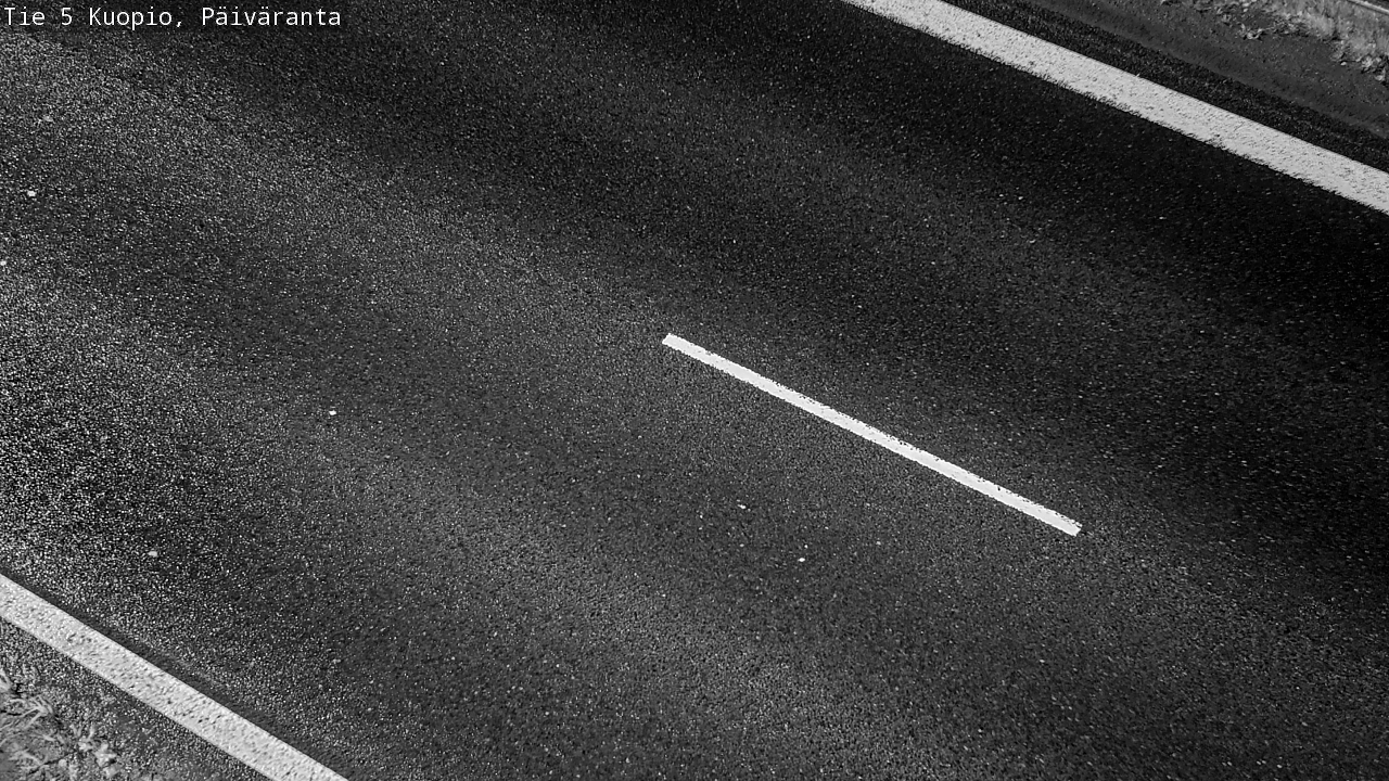 Weather Camera Image Road 5 Kuopio, Päiväranta, Kuopio, Pohjois-Savo