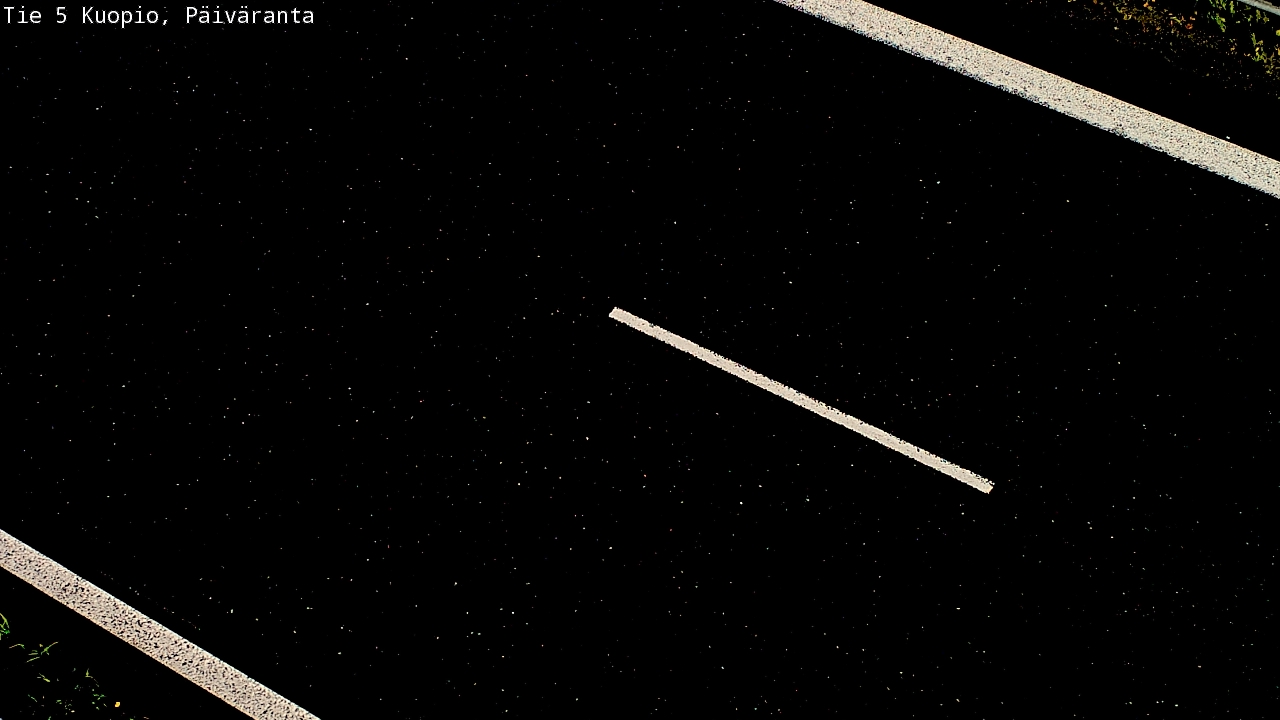 Weather Camera Image Road 5 Kuopio, Päiväranta, Kuopio, Pohjois-Savo