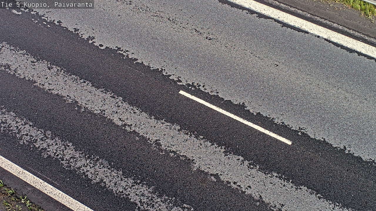 Weather Camera Image Road 5 Kuopio, Päiväranta, Kuopio, Pohjois-Savo