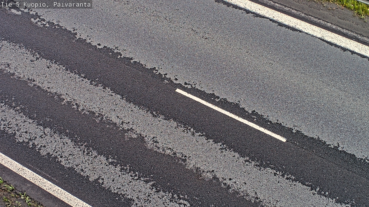 Weather Camera Image Road 5 Kuopio, Päiväranta, Kuopio, Pohjois-Savo