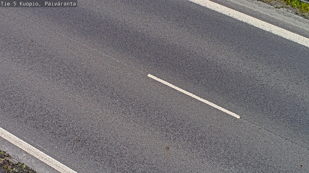 Weather Camera Image Road 5 Kuopio, Päiväranta, Kuopio, Pohjois-Savo