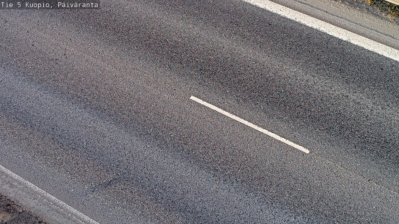 Weather Camera Image Väg 5 Kuopio, Päiväranta, Kuopio, Pohjois-Savo