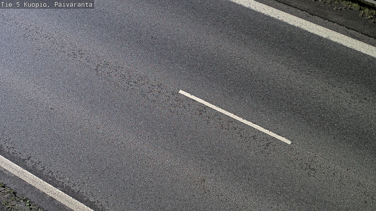 Weather Camera Image Road 5 Kuopio, Päiväranta, Kuopio, Pohjois-Savo