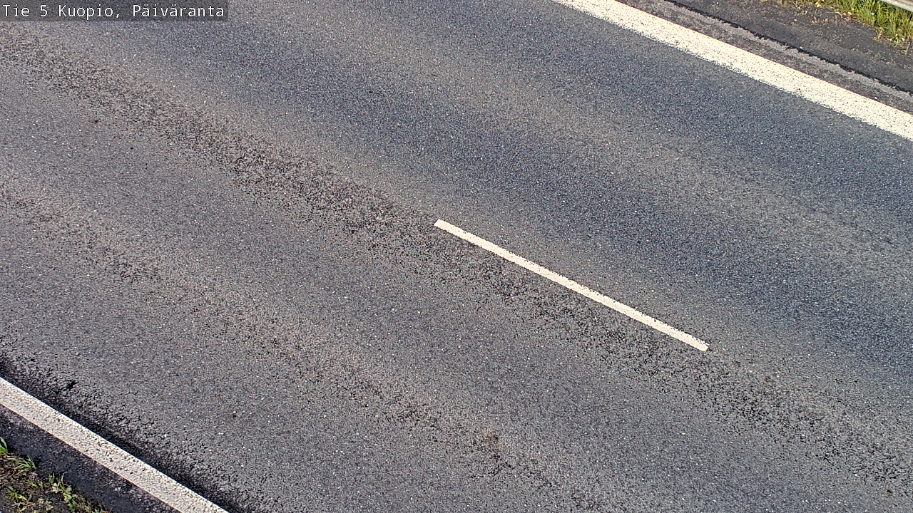 Weather Camera Image Road 5 Kuopio, Päiväranta, Kuopio, Pohjois-Savo
