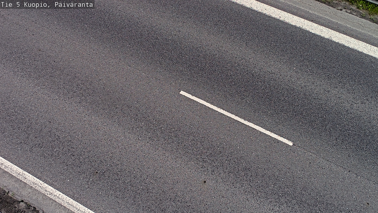 Weather Camera Image Road 5 Kuopio, Päiväranta, Kuopio, Pohjois-Savo