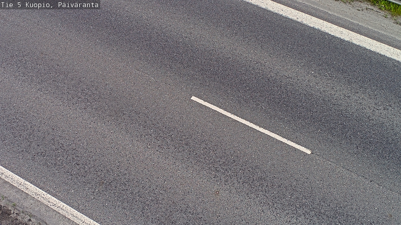 Weather Camera Image Road 5 Kuopio, Päiväranta, Kuopio, Pohjois-Savo