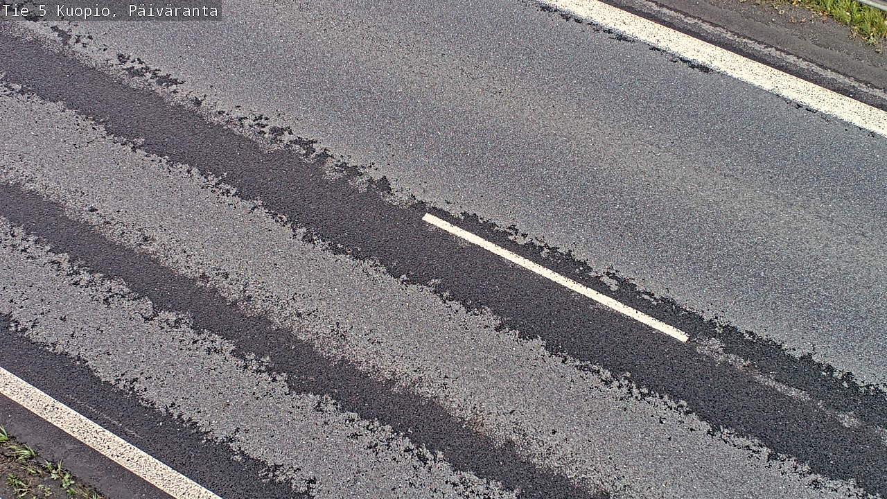 Weather Camera Image Road 5 Kuopio, Päiväranta, Kuopio, Pohjois-Savo