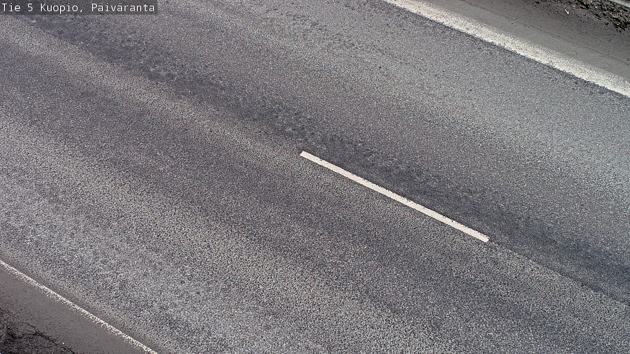 Weather Camera Image Road 5 Kuopio, Päiväranta, Kuopio, Pohjois-Savo