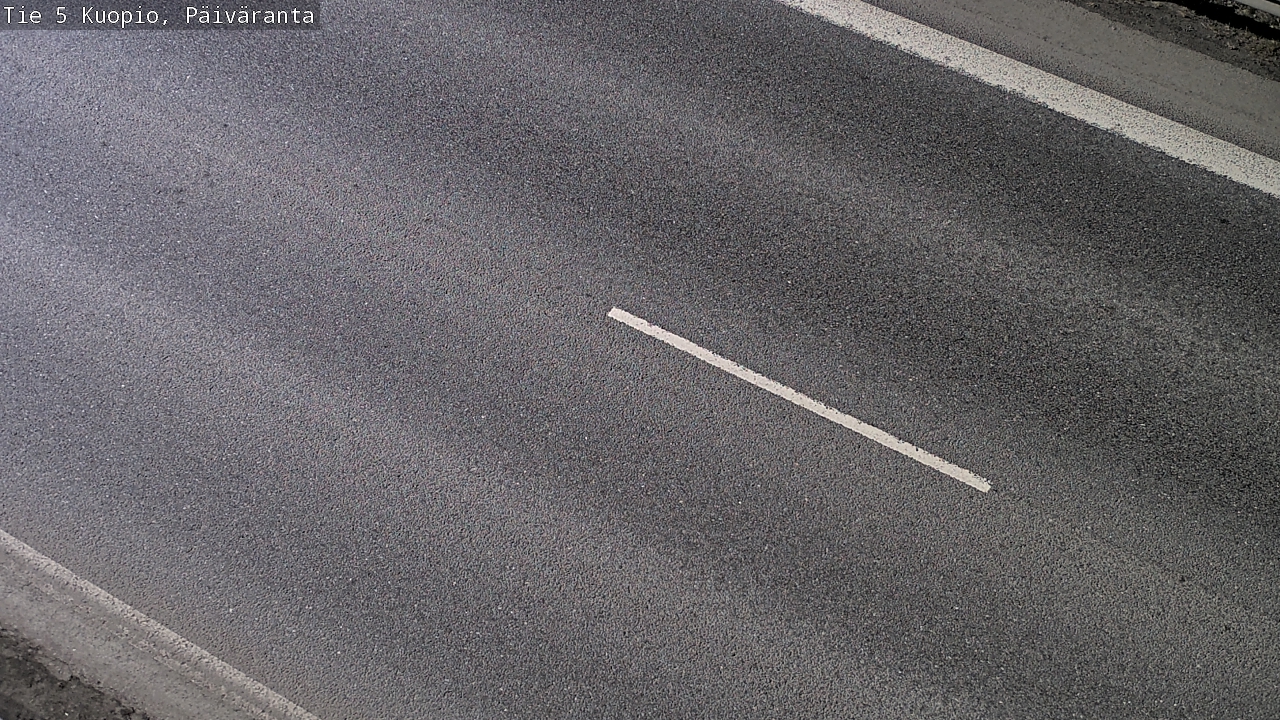 Weather Camera Image Road 5 Kuopio, Päiväranta, Kuopio, Pohjois-Savo