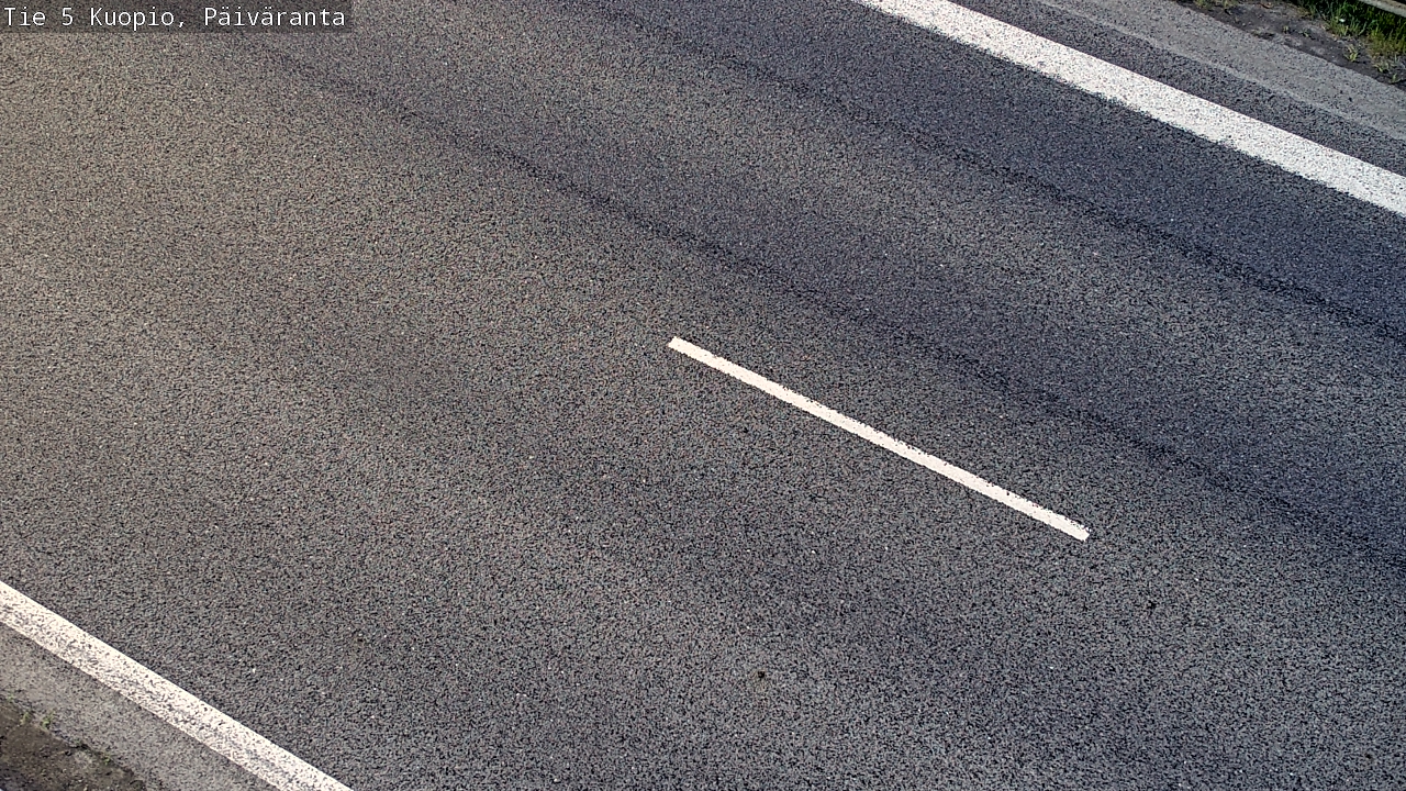 Weather Camera Image Road 5 Kuopio, Päiväranta, Kuopio, Pohjois-Savo