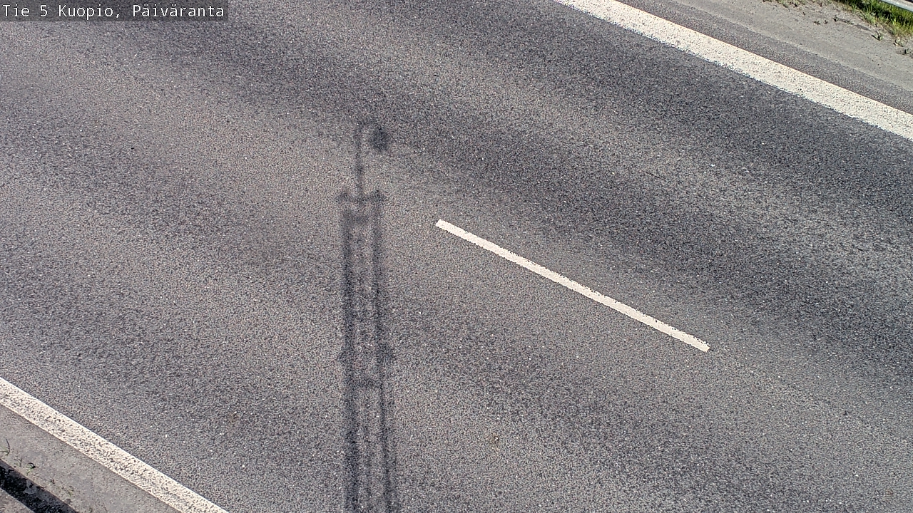 Weather Camera Image Road 5 Kuopio, Päiväranta, Kuopio, Pohjois-Savo