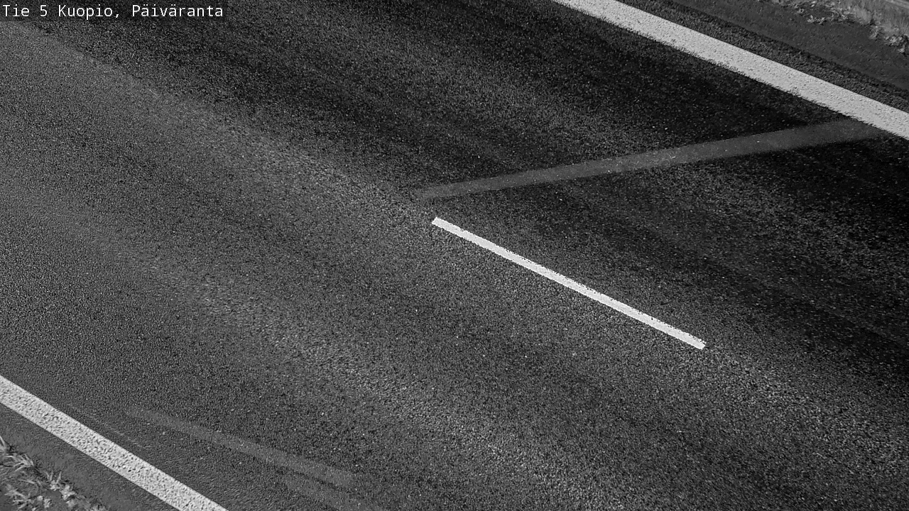 Weather Camera Image Road 5 Kuopio, Päiväranta, Kuopio, Pohjois-Savo