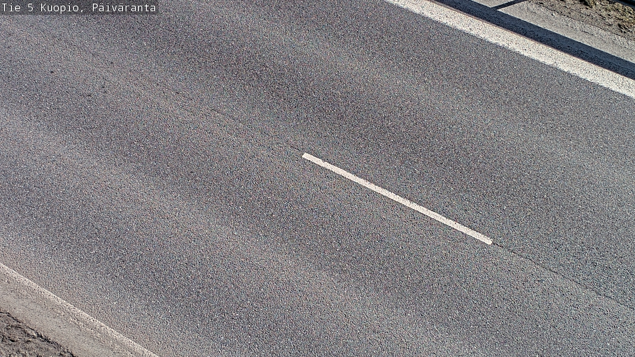 Weather Camera Image Väg 5 Kuopio, Päiväranta, Kuopio, Pohjois-Savo