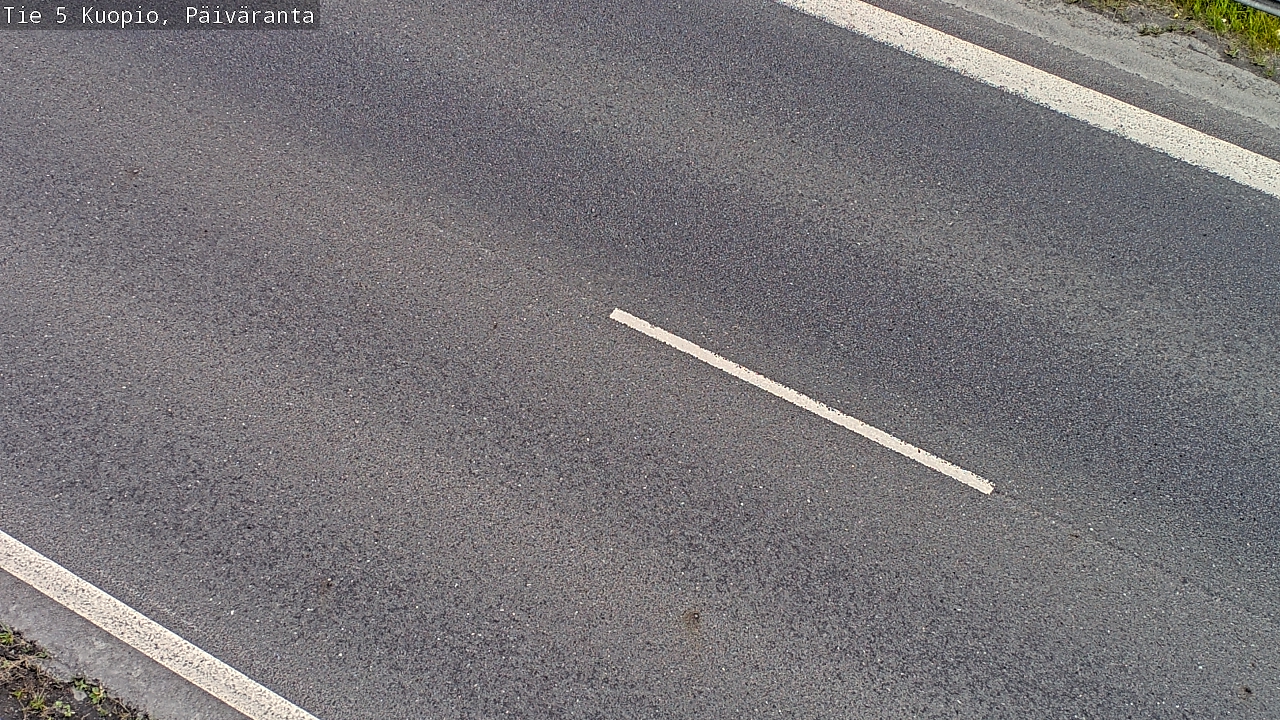 Weather Camera Image Road 5 Kuopio, Päiväranta, Kuopio, Pohjois-Savo