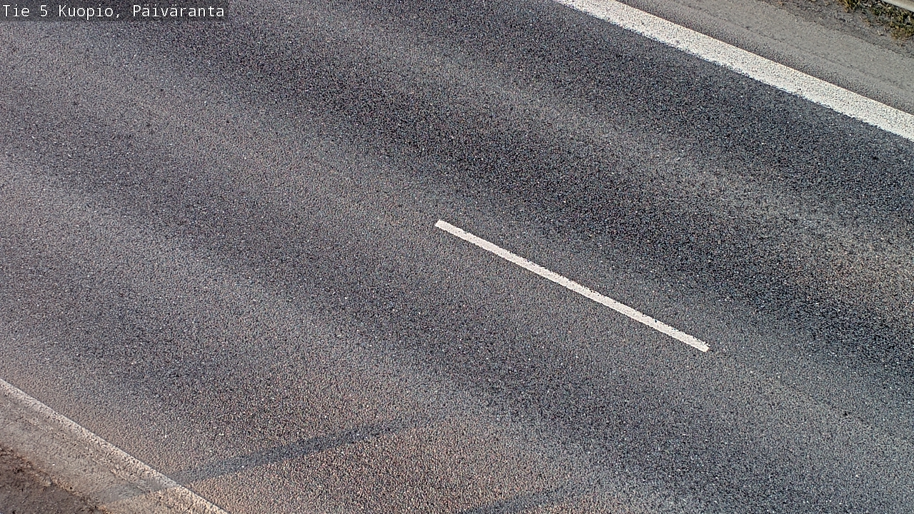 Weather Camera Image Väg 5 Kuopio, Päiväranta, Kuopio, Pohjois-Savo
