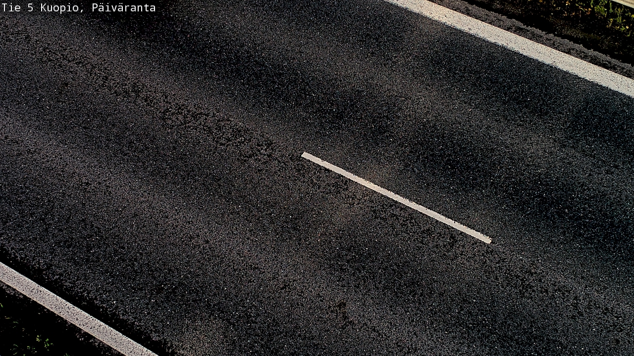 Weather Camera Image Road 5 Kuopio, Päiväranta, Kuopio, Pohjois-Savo