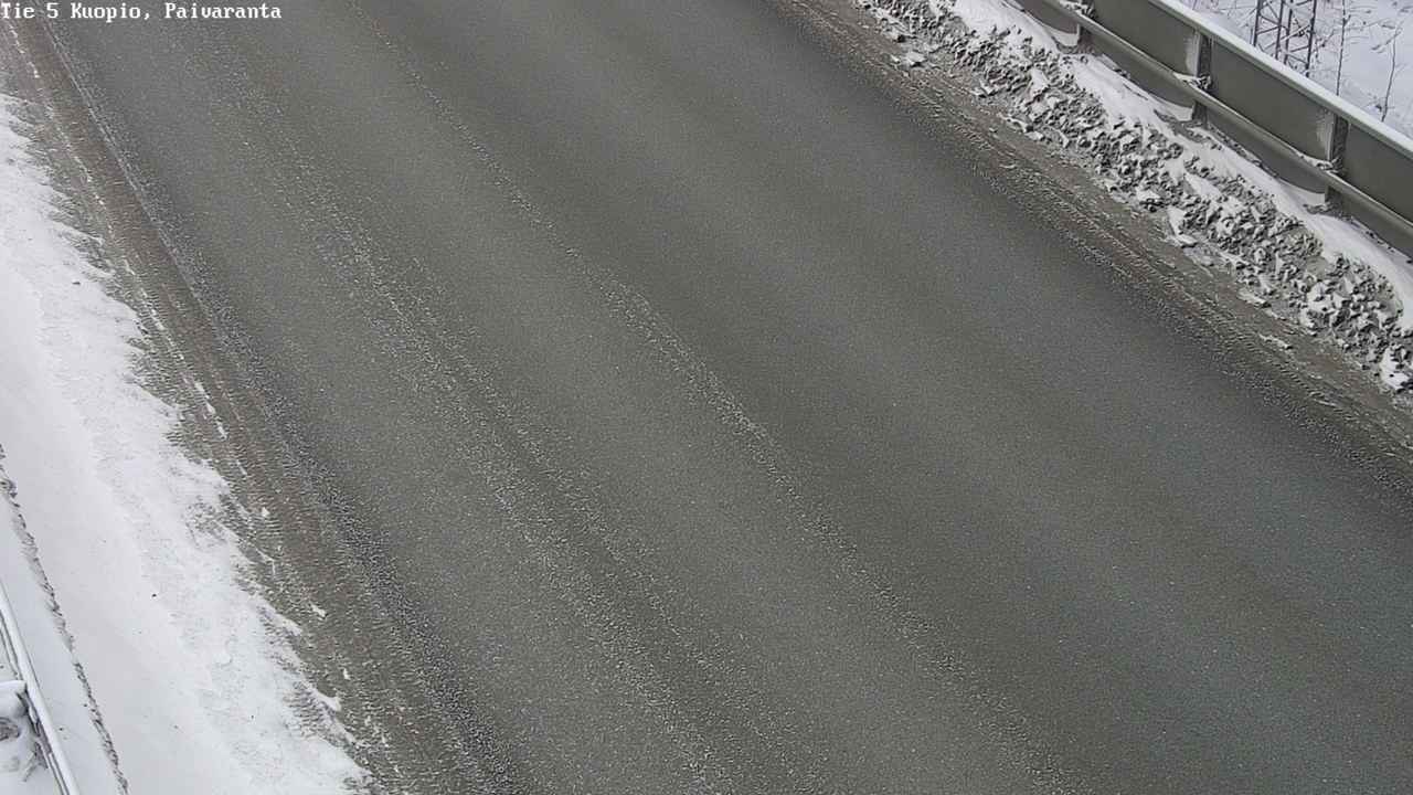 Weather Camera Image Väg 5 Kuopio, Päiväranta, Kuopio, Pohjois-Savo