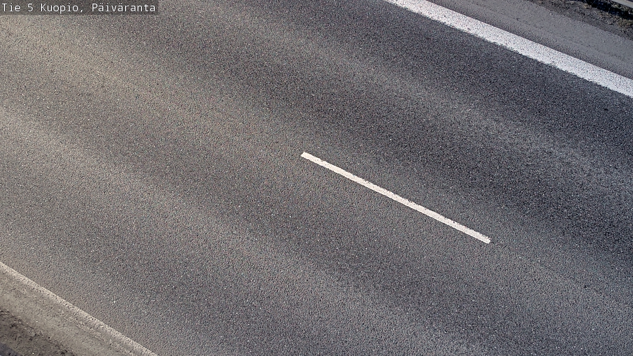 Weather Camera Image Väg 5 Kuopio, Päiväranta, Kuopio, Pohjois-Savo