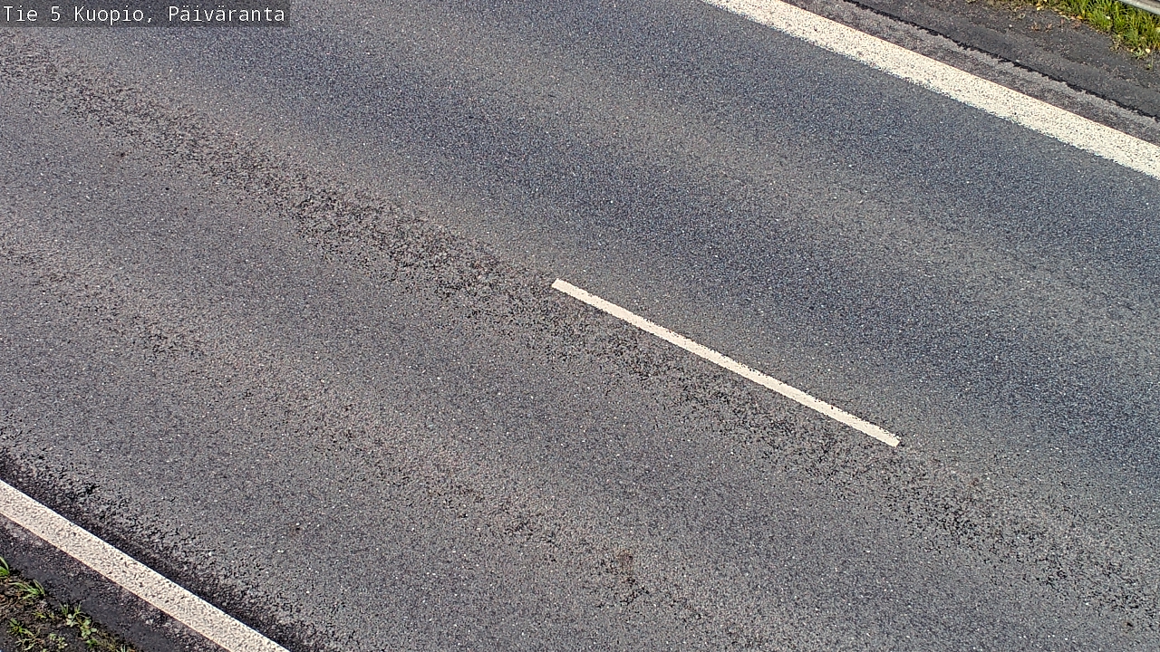 Weather Camera Image Road 5 Kuopio, Päiväranta, Kuopio, Pohjois-Savo