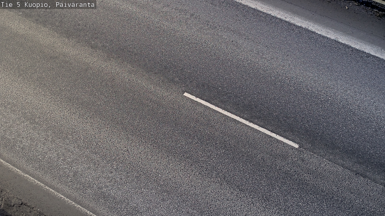 Weather Camera Image Road 5 Kuopio, Päiväranta, Kuopio, Pohjois-Savo