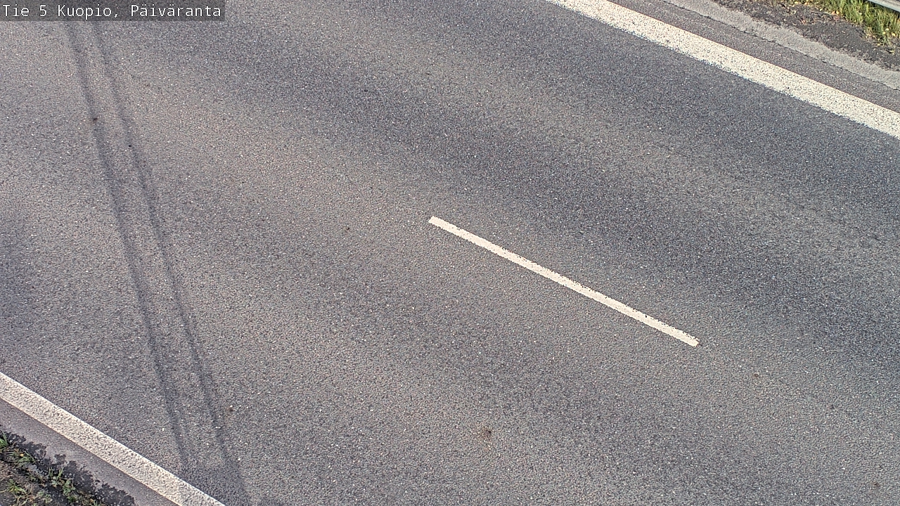 Weather Camera Image Väg 5 Kuopio, Päiväranta, Kuopio, Pohjois-Savo