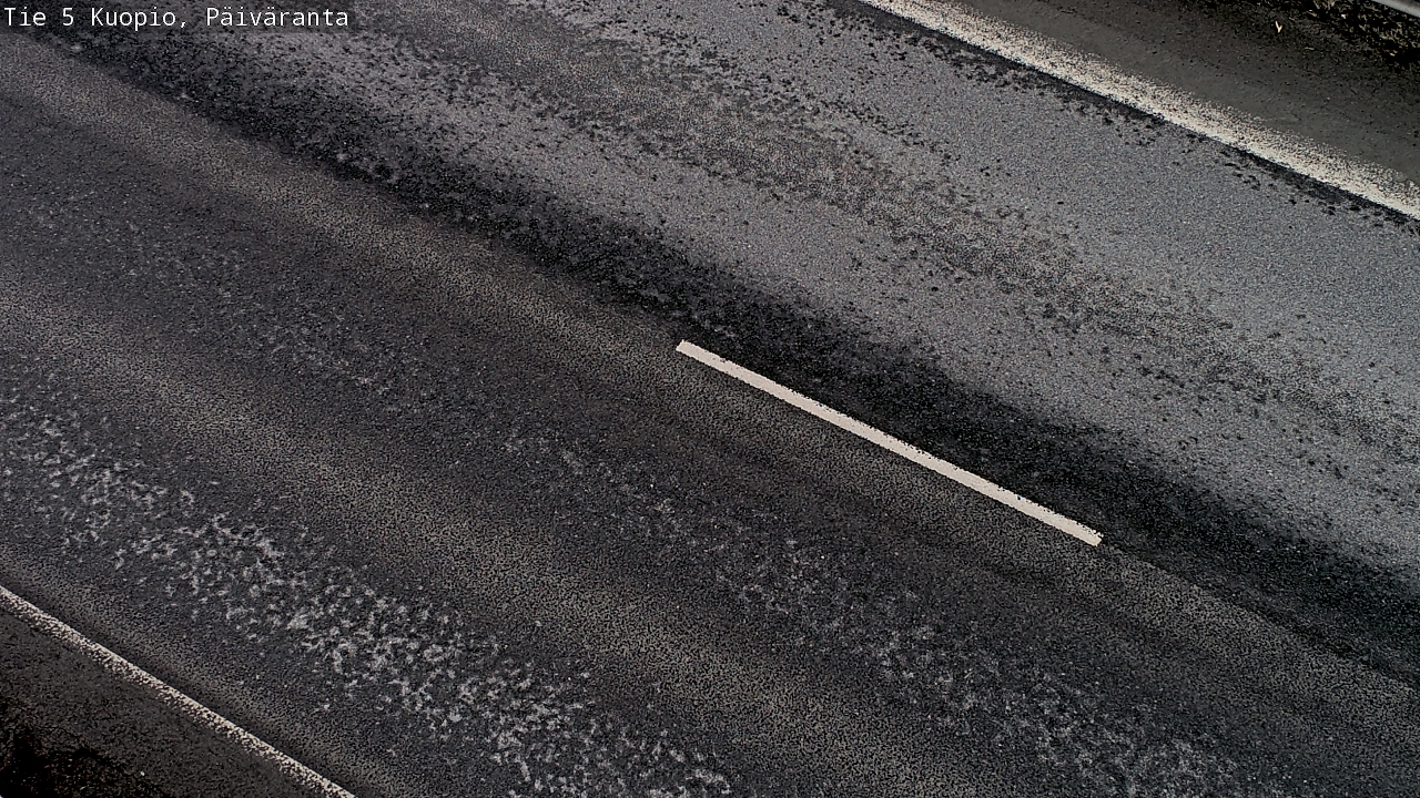 Weather Camera Image Väg 5 Kuopio, Päiväranta, Kuopio, Pohjois-Savo