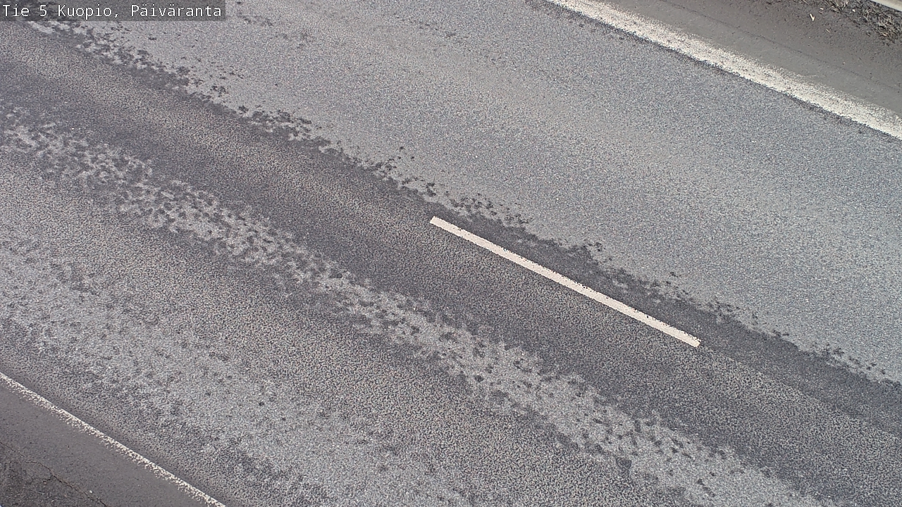 Weather Camera Image Väg 5 Kuopio, Päiväranta, Kuopio, Pohjois-Savo