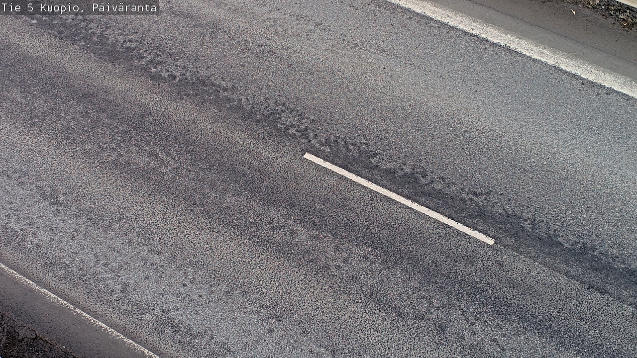 Weather Camera Image Väg 5 Kuopio, Päiväranta, Kuopio, Pohjois-Savo