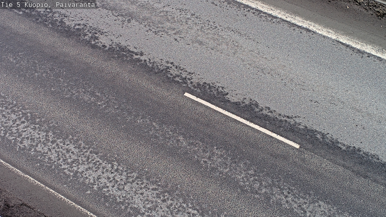 Weather Camera Image Väg 5 Kuopio, Päiväranta, Kuopio, Pohjois-Savo