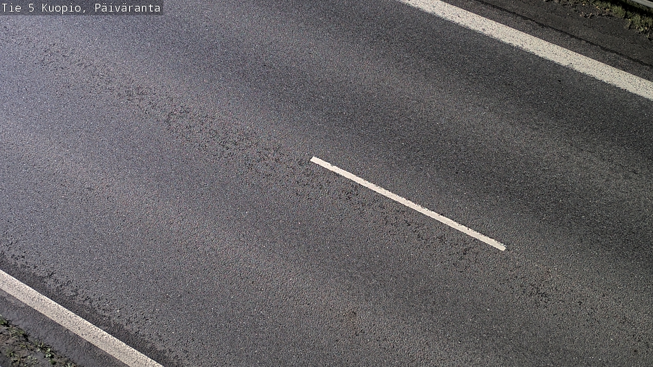 Weather Camera Image Road 5 Kuopio, Päiväranta, Kuopio, Pohjois-Savo