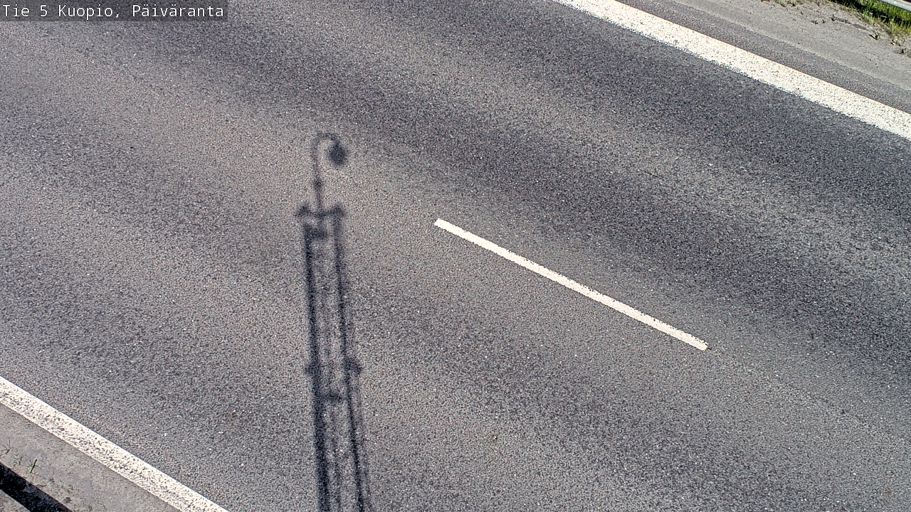Weather Camera Image Road 5 Kuopio, Päiväranta, Kuopio, Pohjois-Savo