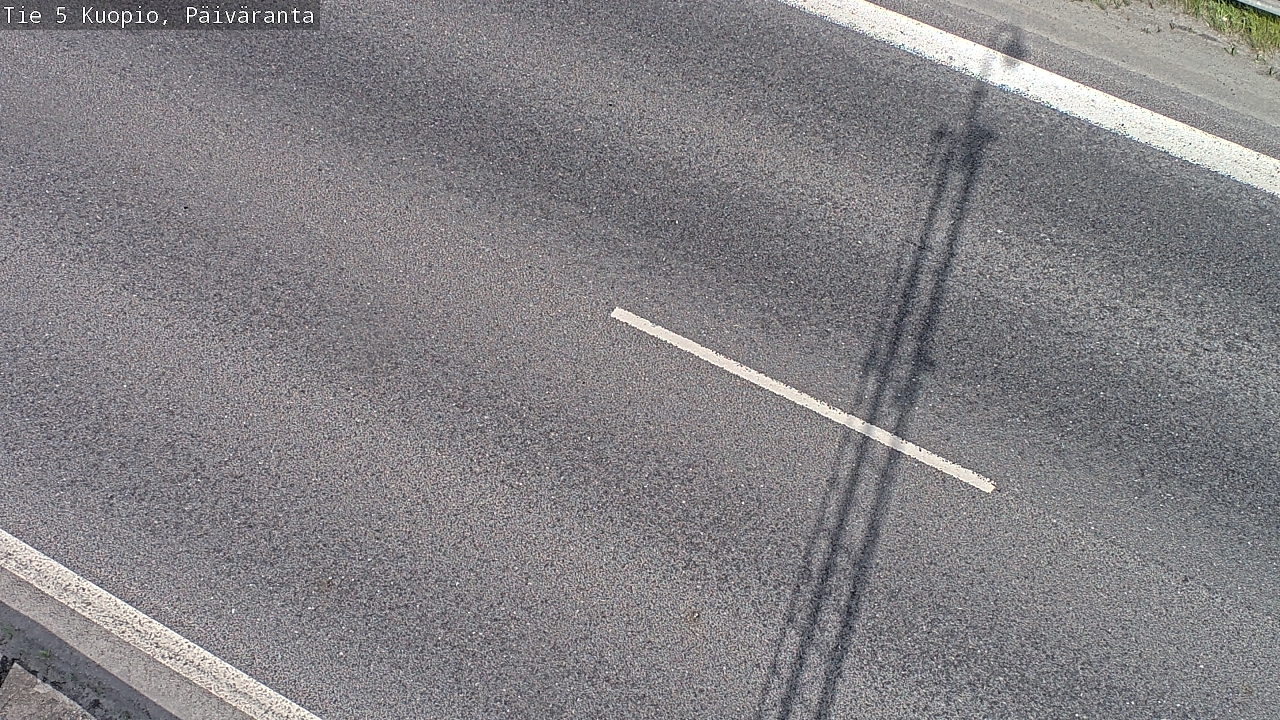 Weather Camera Image Road 5 Kuopio, Päiväranta, Kuopio, Pohjois-Savo
