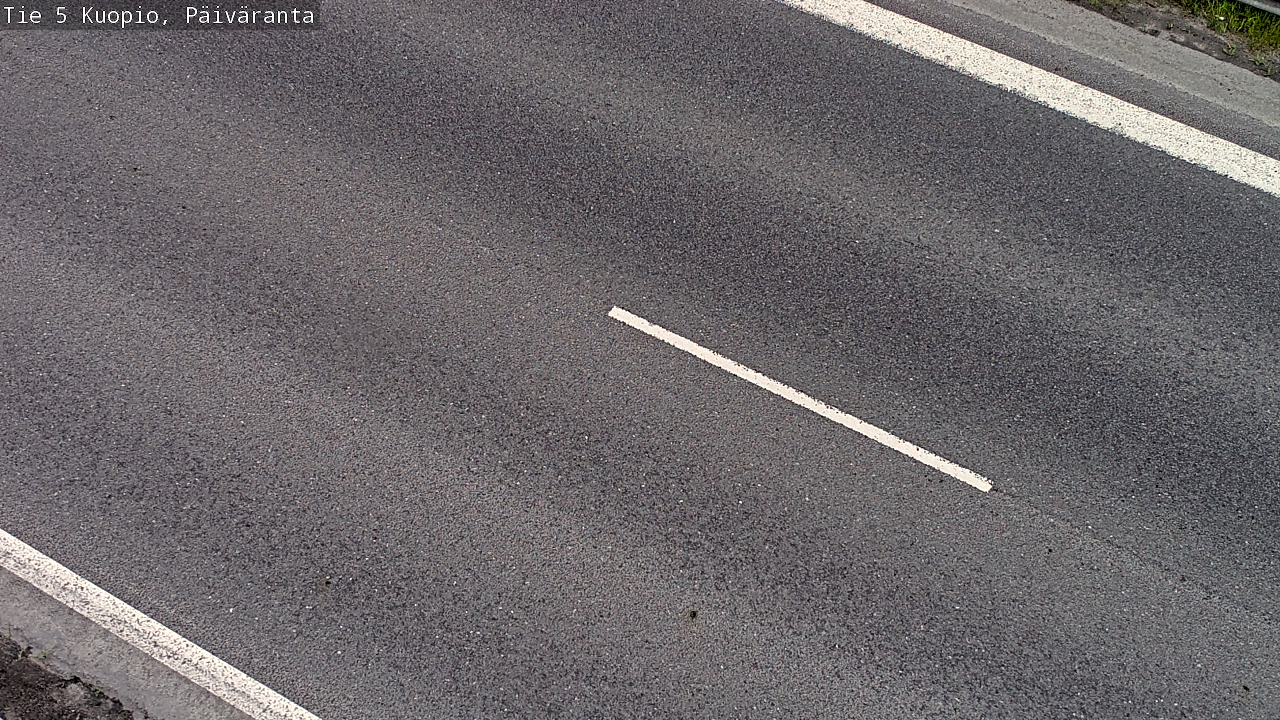 Weather Camera Image Road 5 Kuopio, Päiväranta, Kuopio, Pohjois-Savo