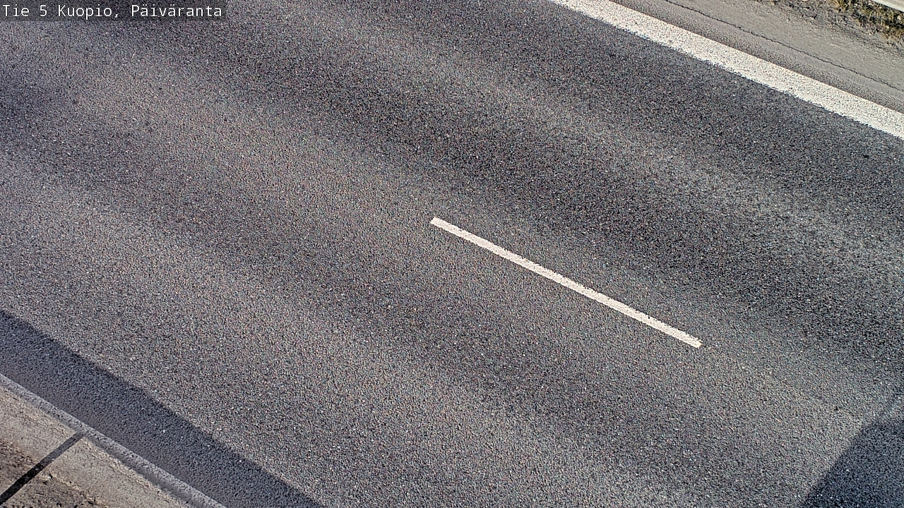 Weather Camera Image Väg 5 Kuopio, Päiväranta, Kuopio, Pohjois-Savo