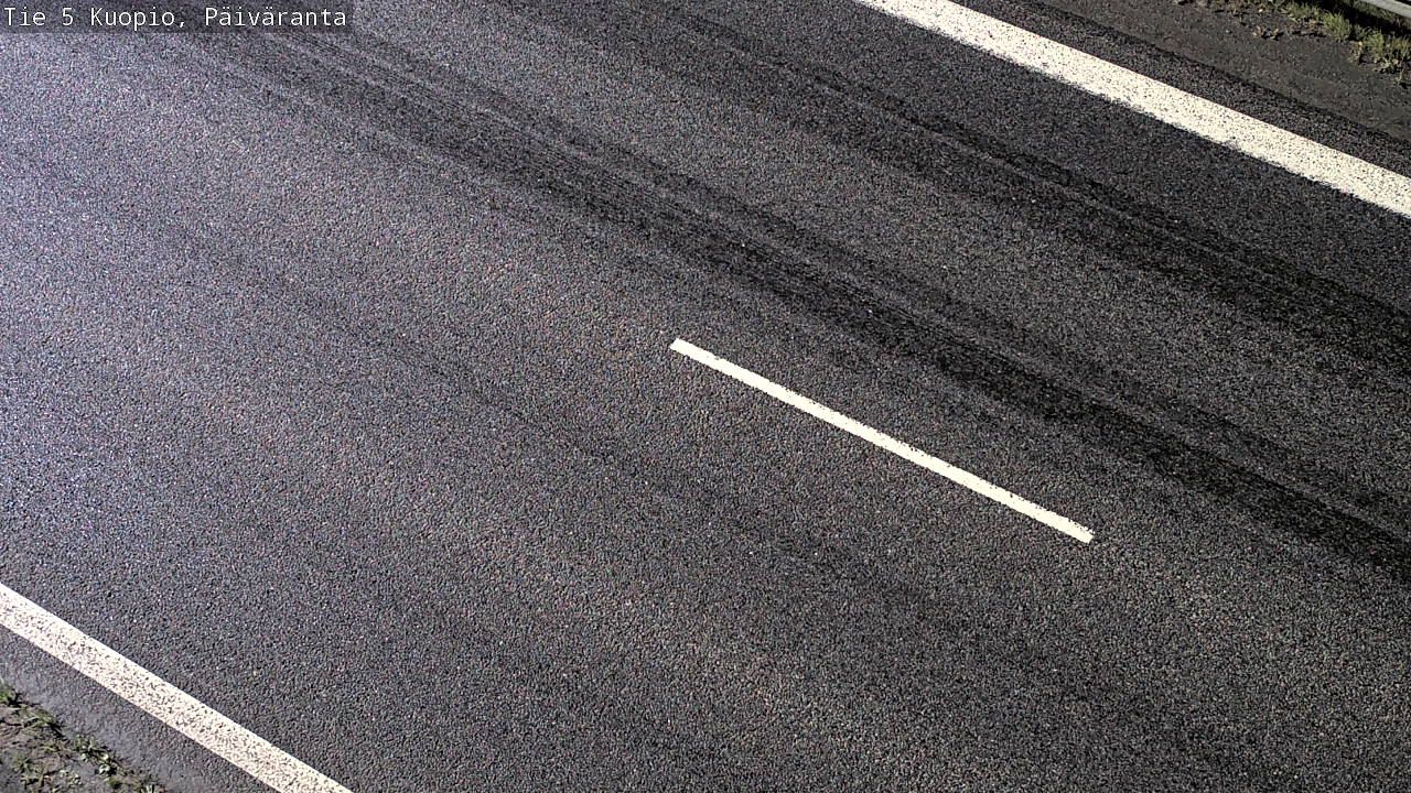 Weather Camera Image Road 5 Kuopio, Päiväranta, Kuopio, Pohjois-Savo