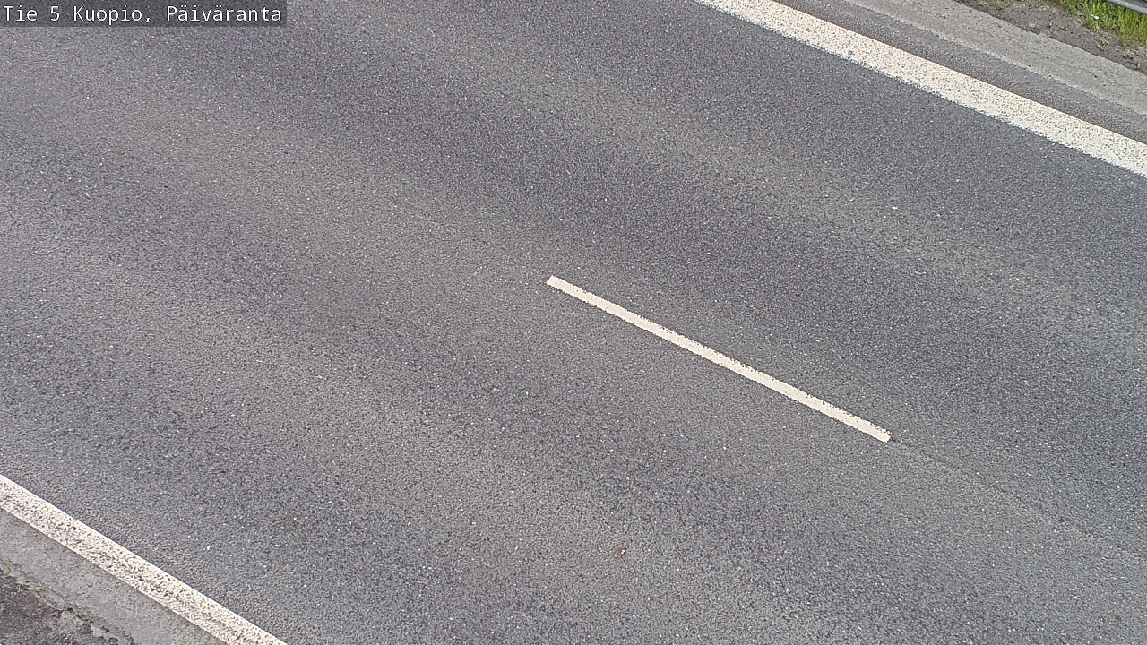 Weather Camera Image Road 5 Kuopio, Päiväranta, Kuopio, Pohjois-Savo