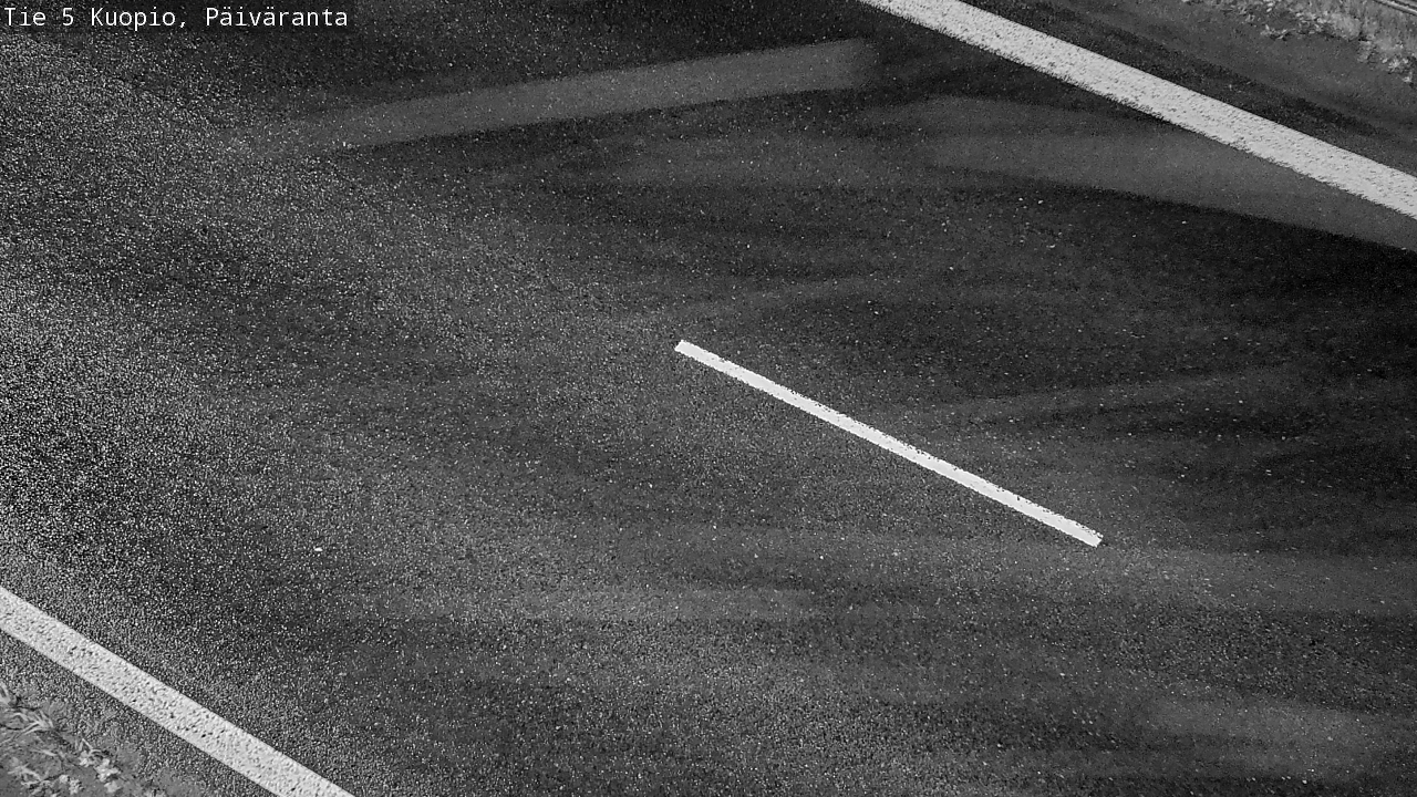 Weather Camera Image Road 5 Kuopio, Päiväranta, Kuopio, Pohjois-Savo