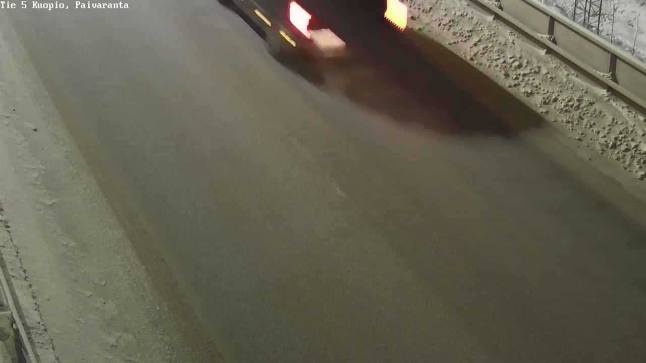 Weather Camera Image Väg 5 Kuopio, Päiväranta, Kuopio, Pohjois-Savo