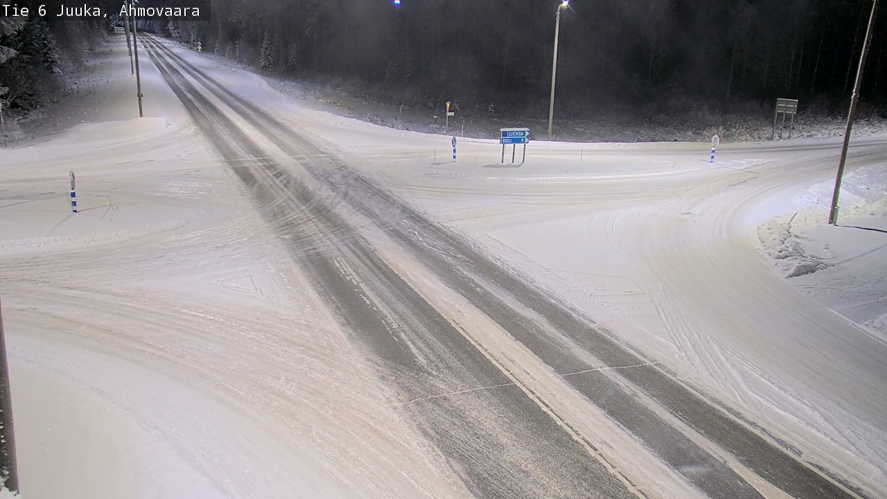Kelikamerat Kuva Tie 6 Juuka, Ahmovaara, Juuka, Pohjois-Karjala