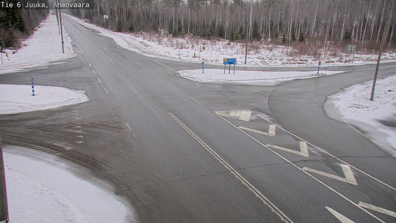 Kelikamerat Kuva Tie 6 Juuka, Ahmovaara, Juuka, Pohjois-Karjala