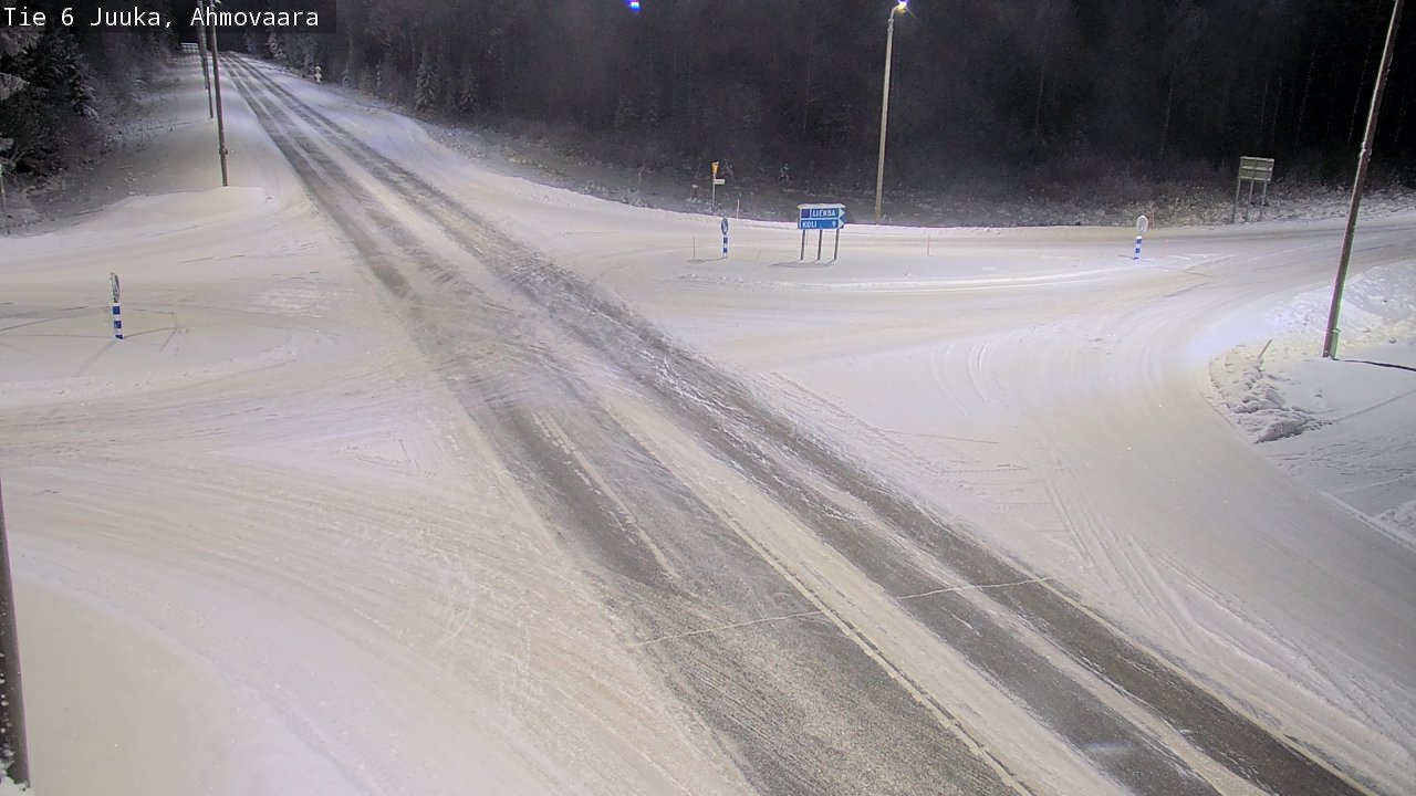 Kelikamerat Kuva Tie 6 Juuka, Ahmovaara, Juuka, Pohjois-Karjala