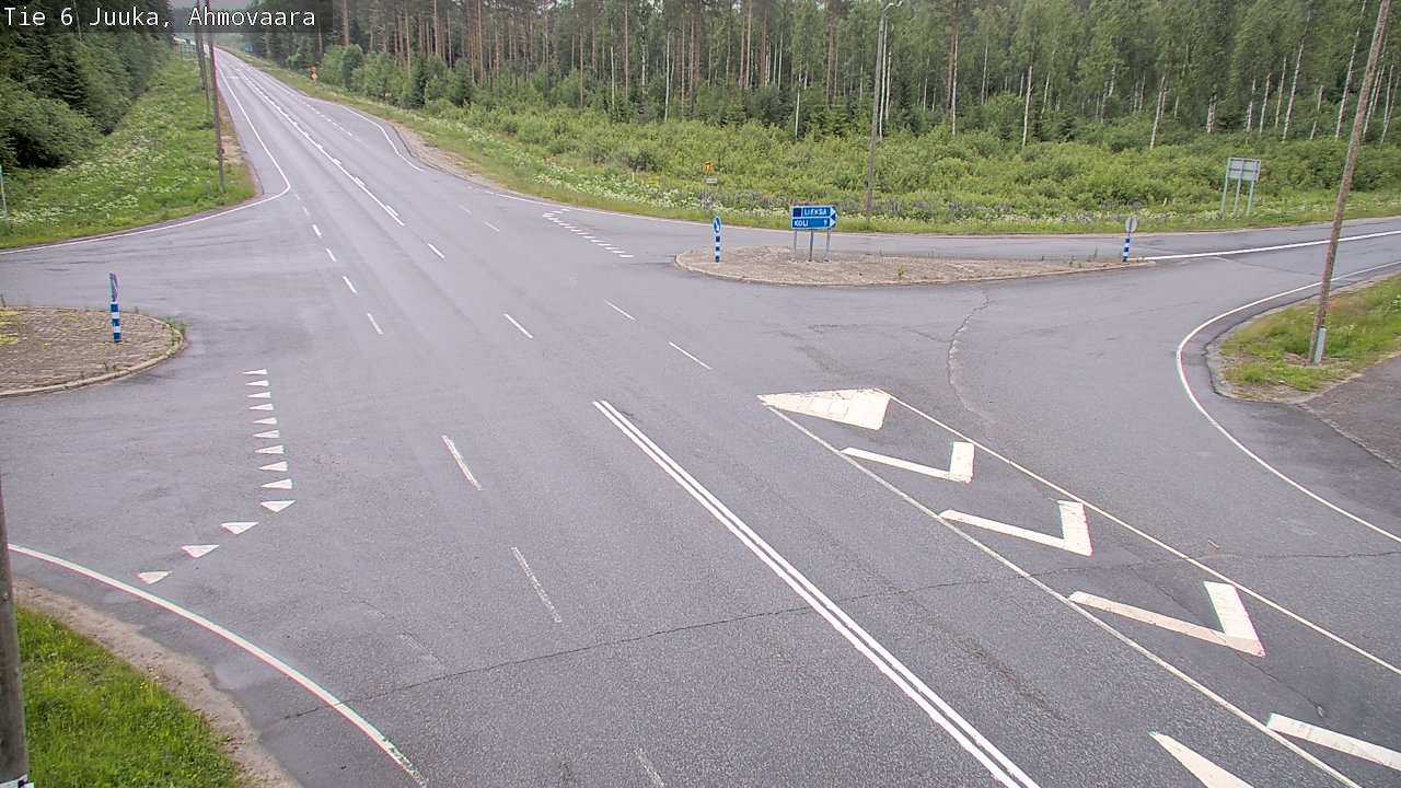 Kelikamerat Kuva Tie 6 Juuka, Ahmovaara, Juuka, Pohjois-Karjala