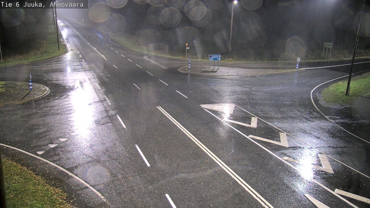 Weather Camera Image Väg 6 Juga, Ahmovaara, Juuka, Pohjois-Karjala