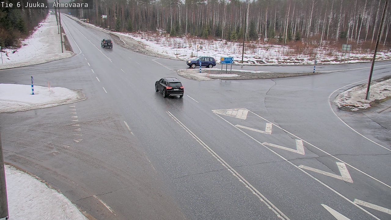 Weather Camera Image Road 6 Juuka, Ahmovaara, Juuka, Pohjois-Karjala