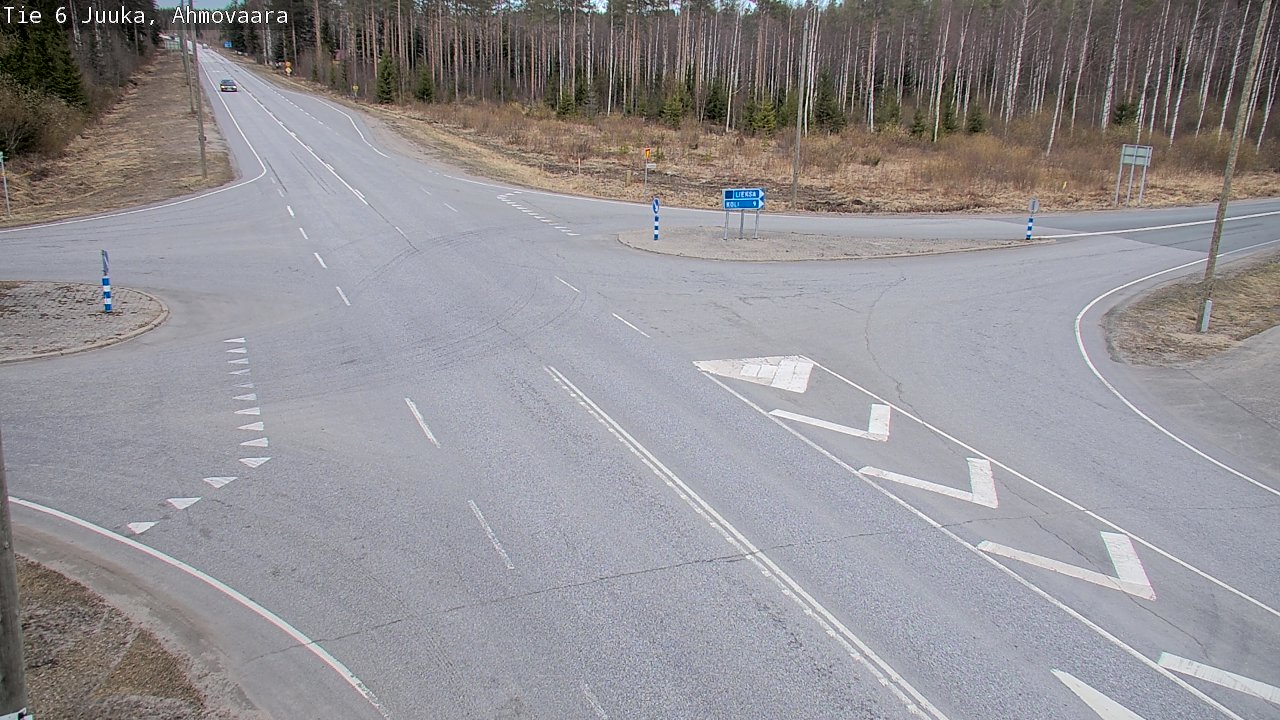 Weather Camera Image Road 6 Juuka, Ahmovaara, Juuka, Pohjois-Karjala