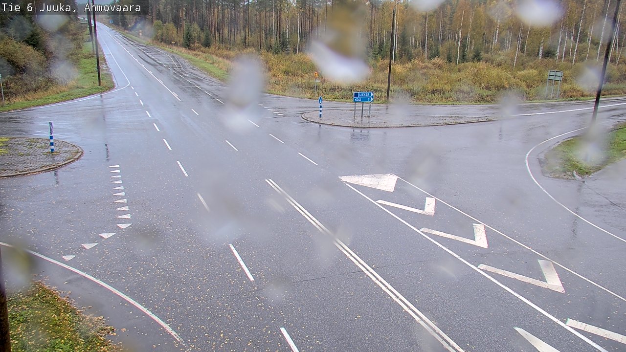 Weather Camera Image Road 6 Juuka, Ahmovaara, Juuka, Pohjois-Karjala