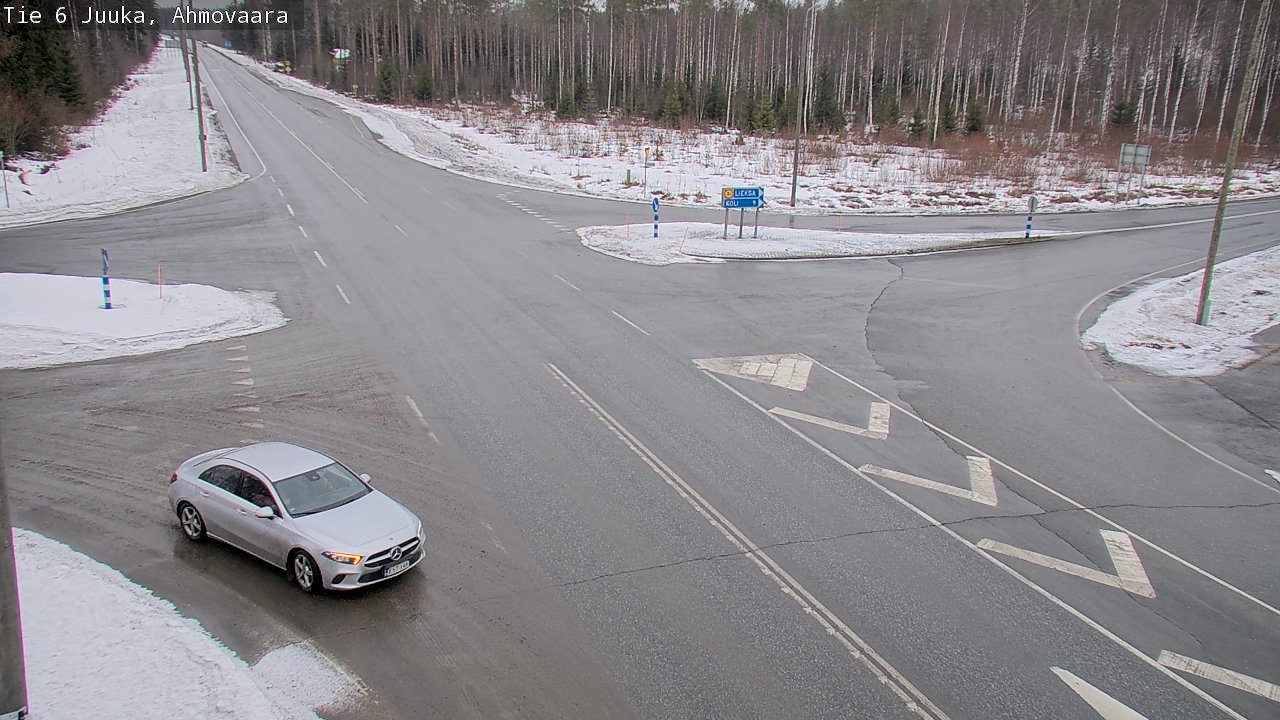 Kelikamerat Kuva Tie 6 Juuka, Ahmovaara, Juuka, Pohjois-Karjala