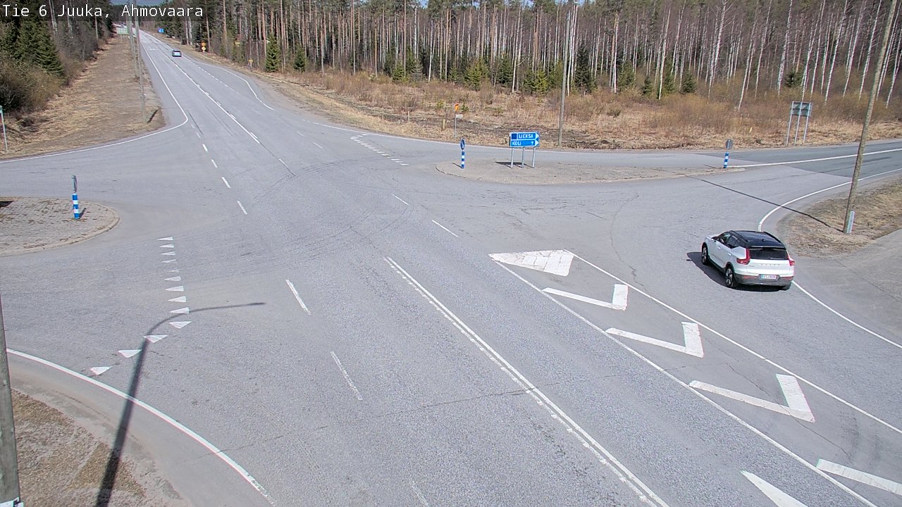 Weather Camera Image Road 6 Juuka, Ahmovaara, Juuka, Pohjois-Karjala