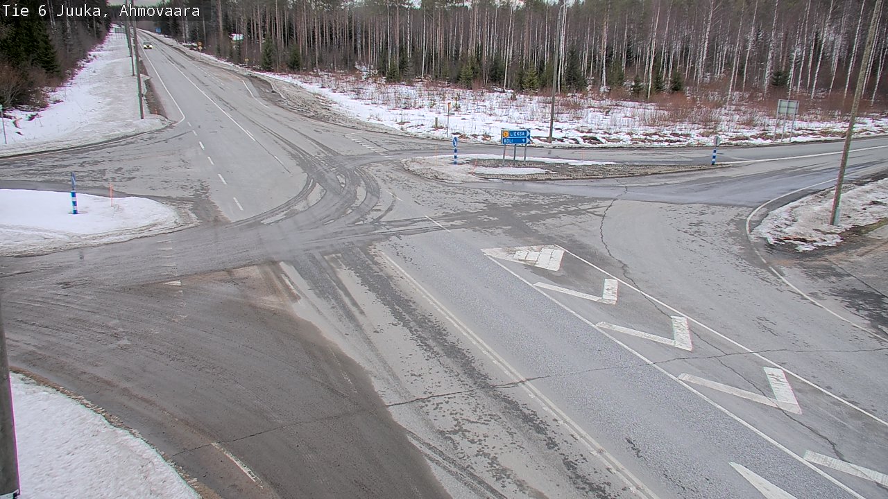 Kelikamerat Kuva Tie 6 Juuka, Ahmovaara, Juuka, Pohjois-Karjala